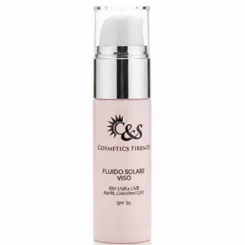 Fluido Solare Viso SPF 50 – C&S Cosmetics Firenze