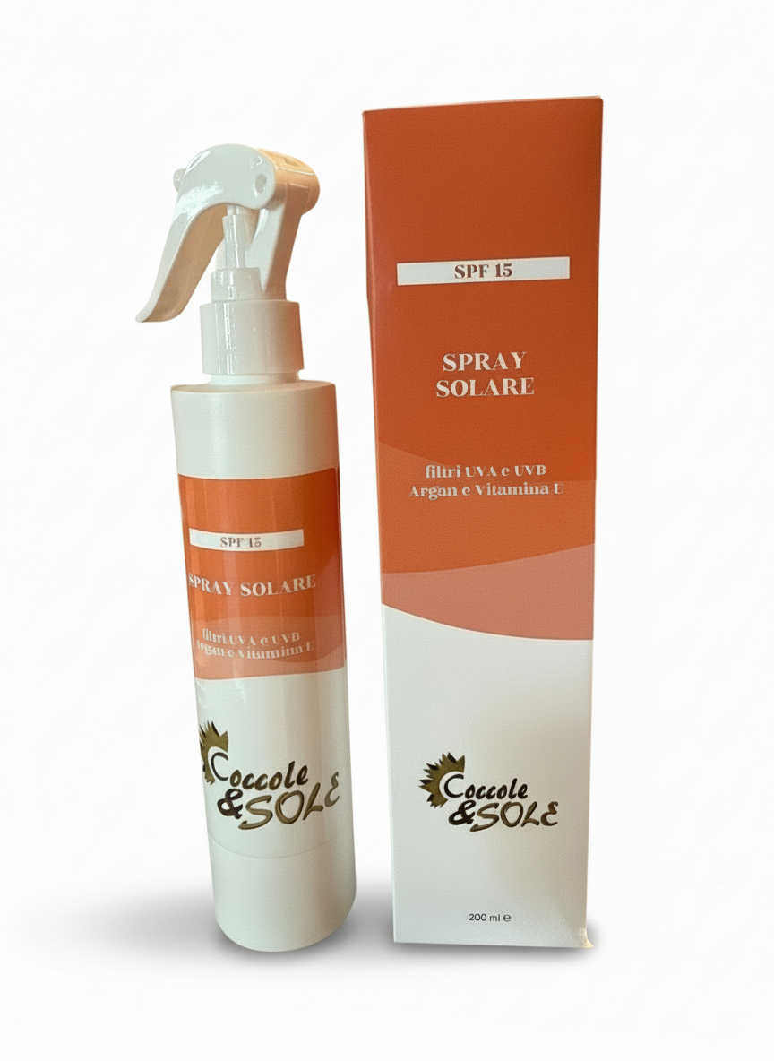 Crema Spray solare Spf15