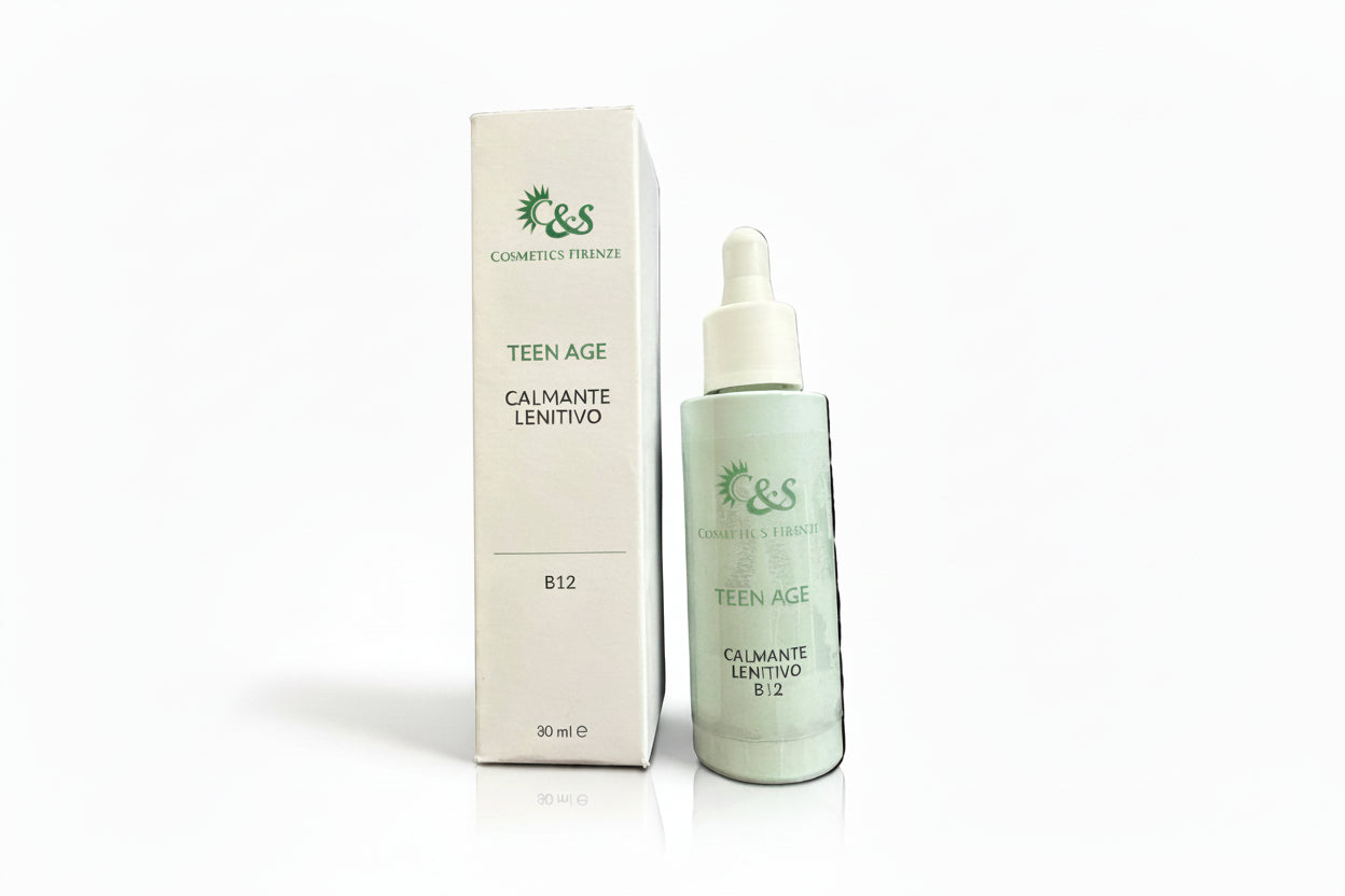 Teen Age Calmante Lenitivo B12 - Siero Viso Lenitivo con Vitamina B12