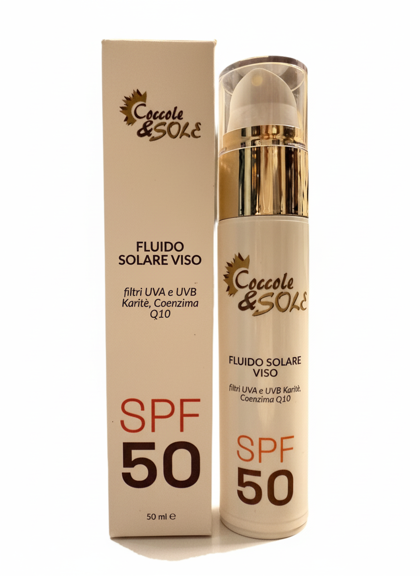 Fluido antieta con spf 50