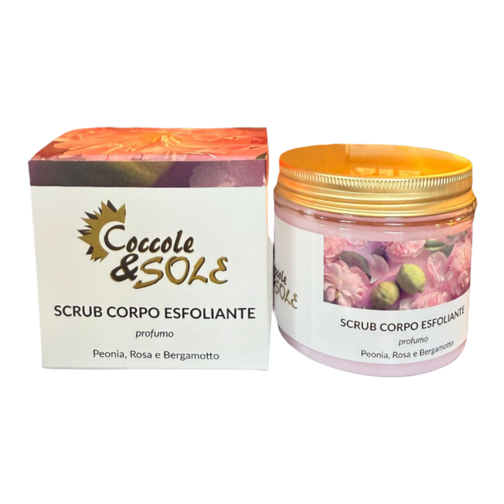 Scrub Corpo Peonia, rosa e bergamotto