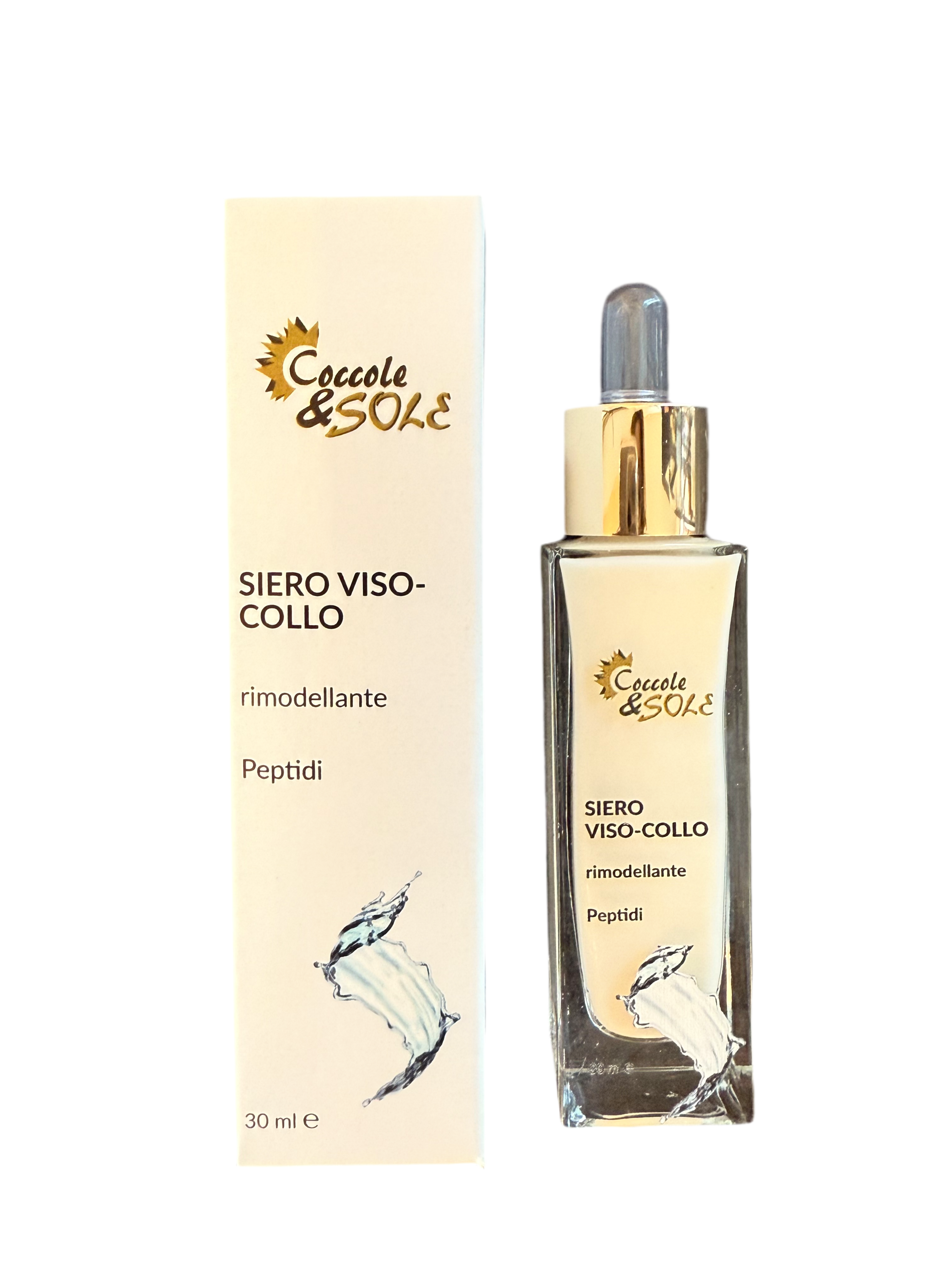 Siero viso collo rimodellante ai peptidi