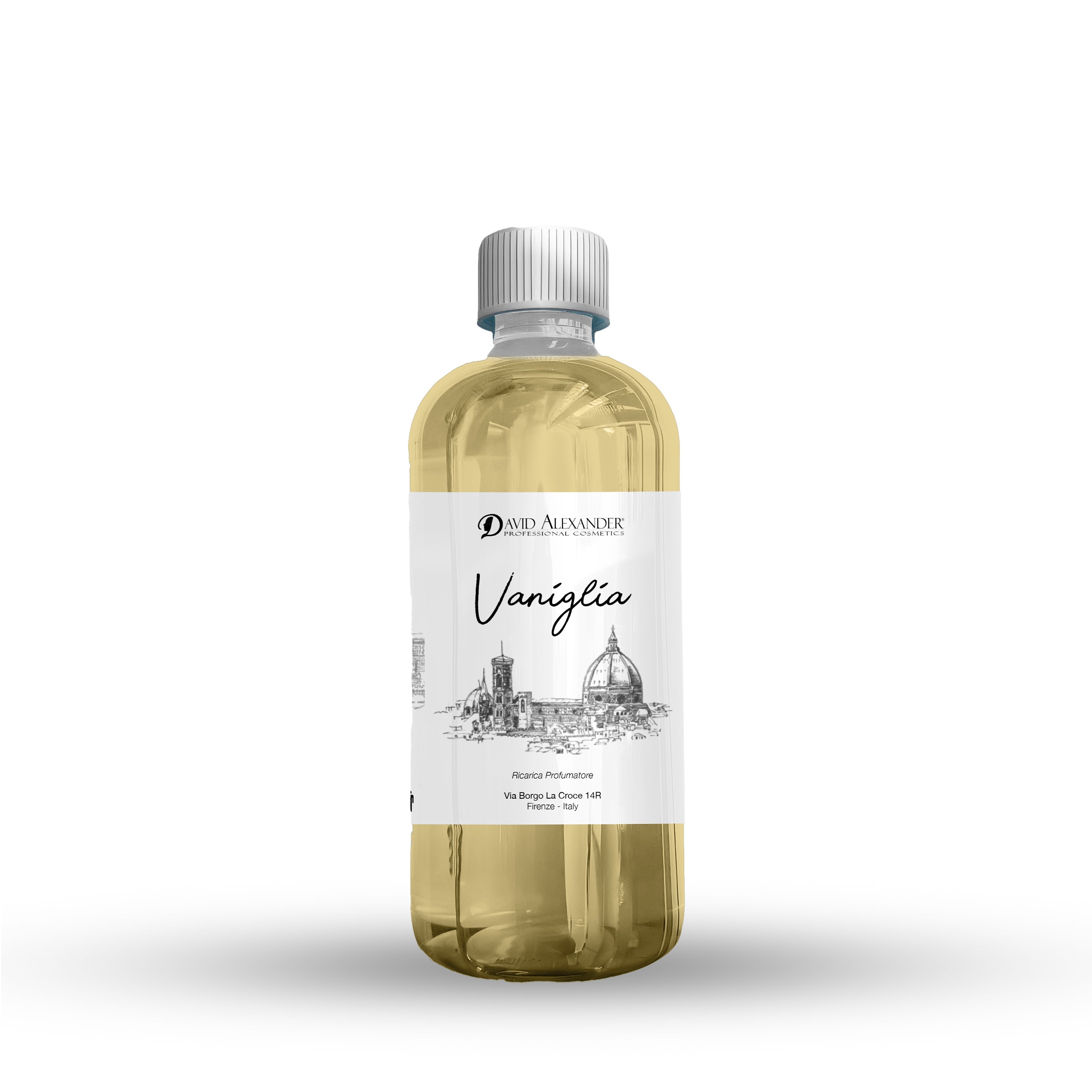 David Alexander Professional Cosmetics Ricarica Profumatore Vaniglia 500 ml – Dolce e Avvolgente