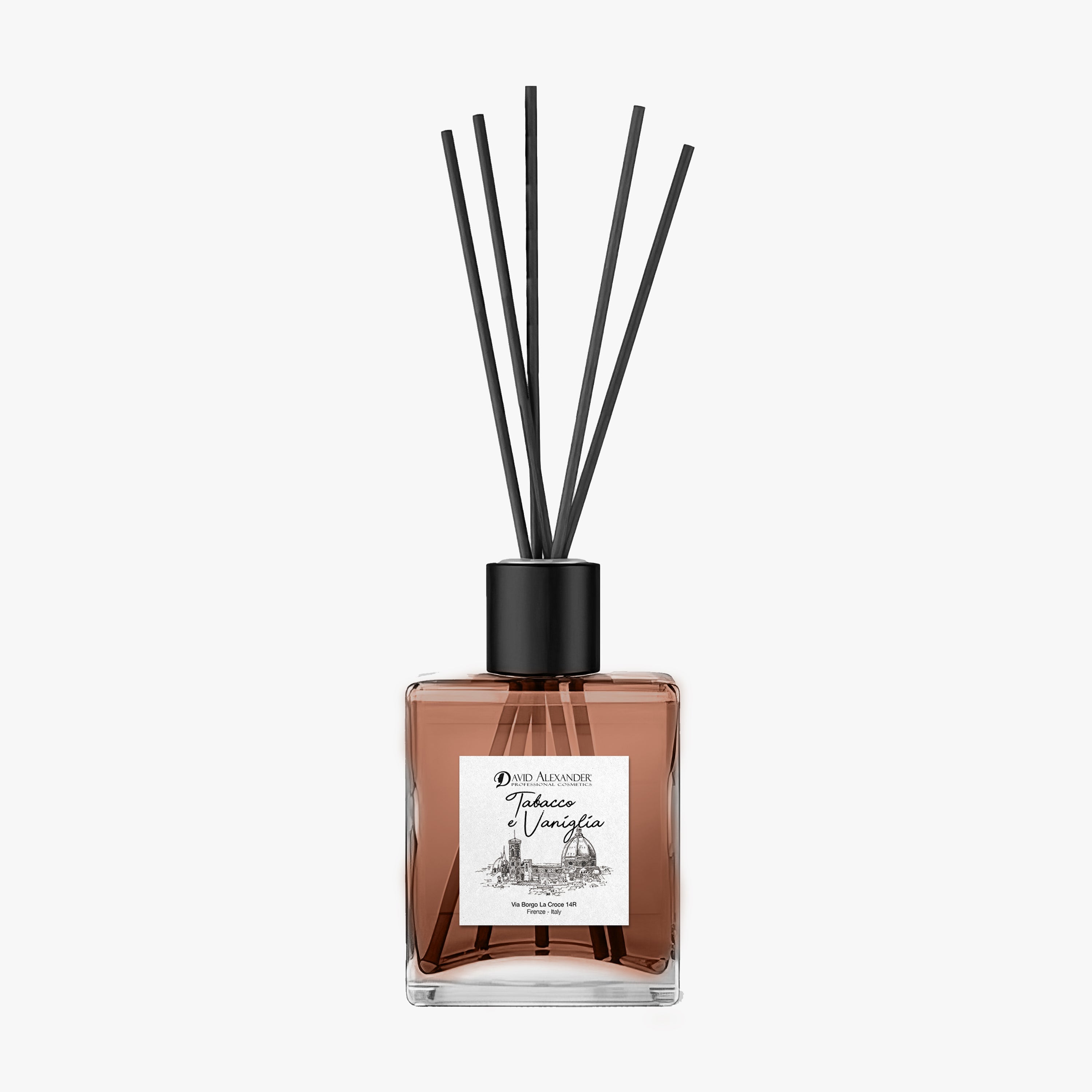David Alexander Professional Cosmetics Profumatore per Ambiente Tabacco e Vaniglia – Caldo, Avvolgente, Elegante