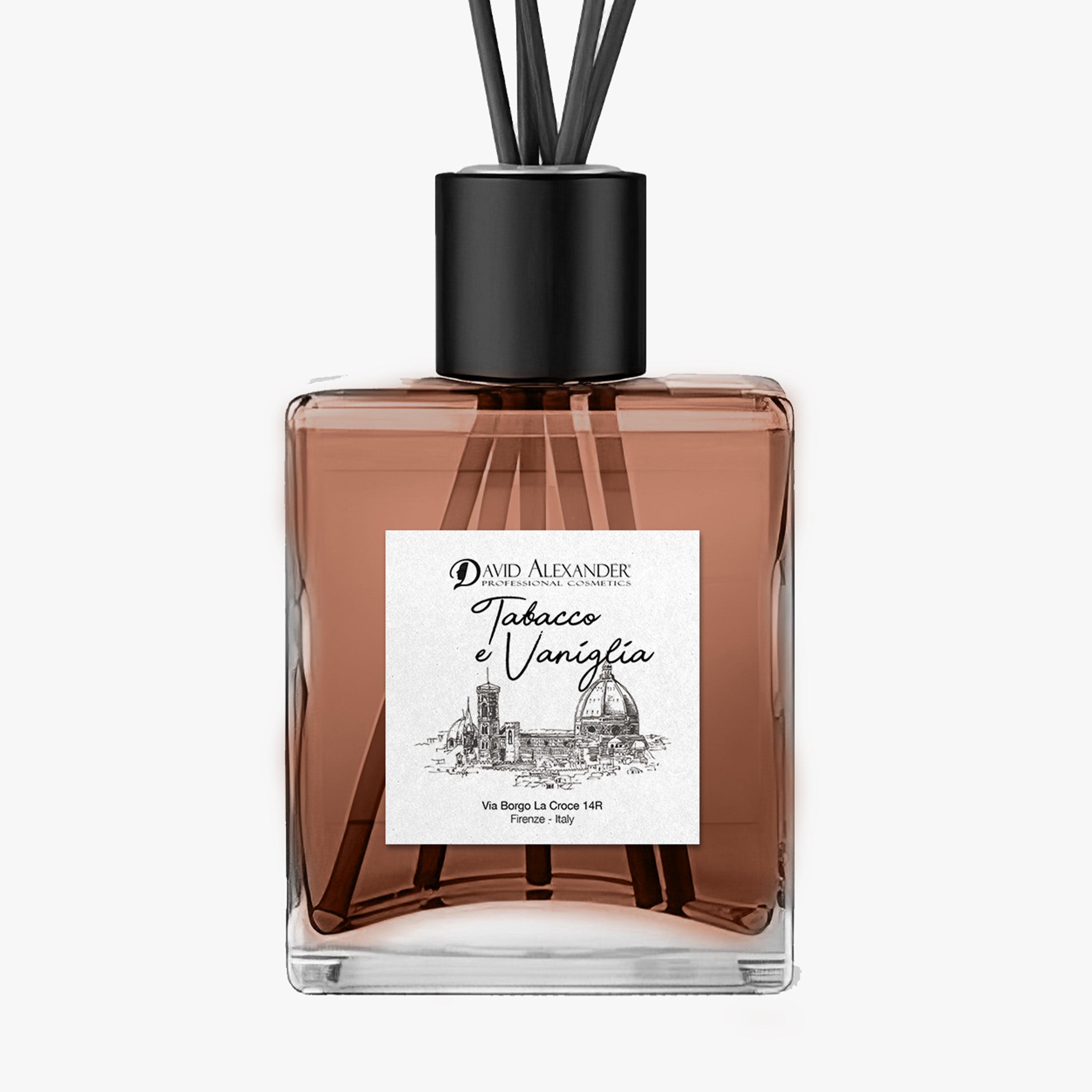 David Alexander Professional Cosmetics Profumatore per Ambiente Tabacco e Vaniglia – Caldo, Avvolgente, Elegante