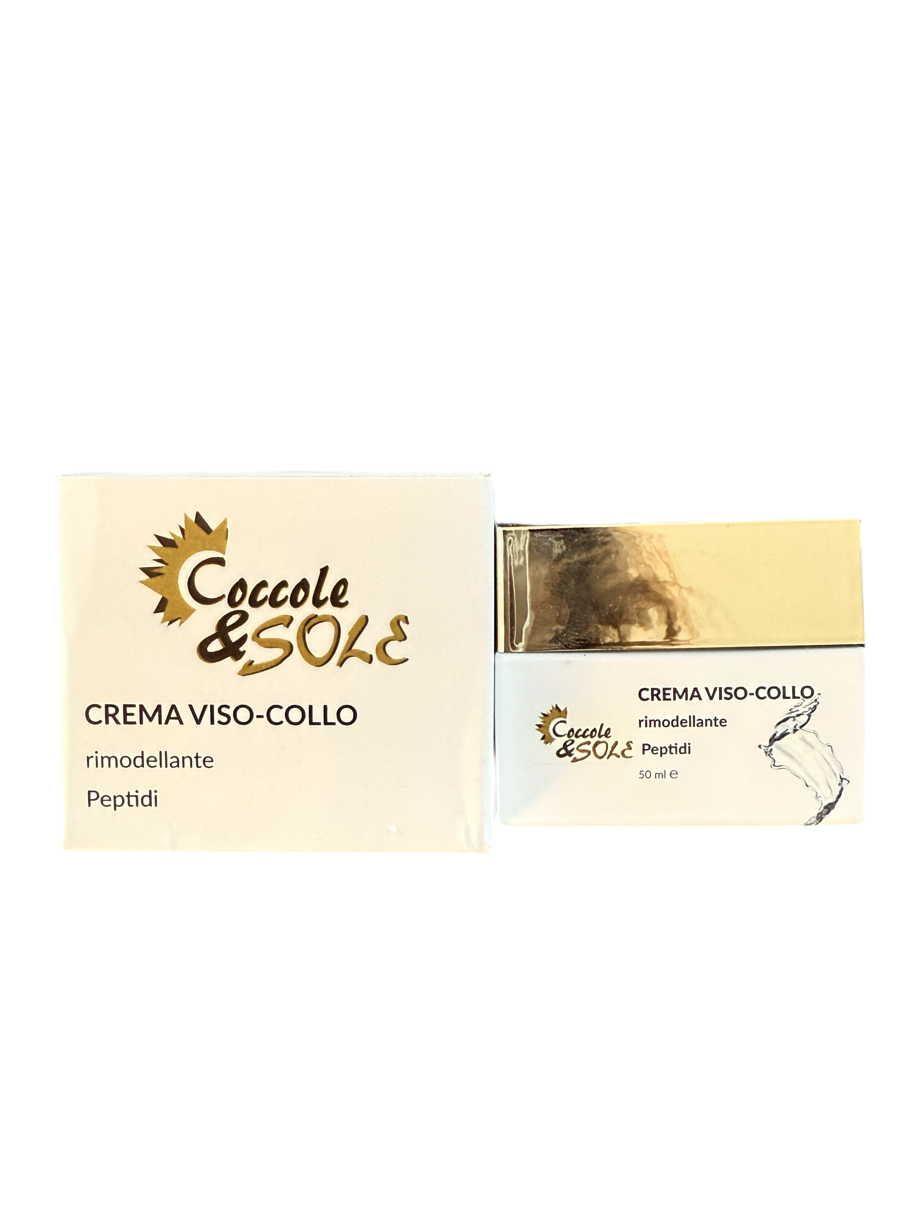 Crema viso collo rimodellante ai peptidi