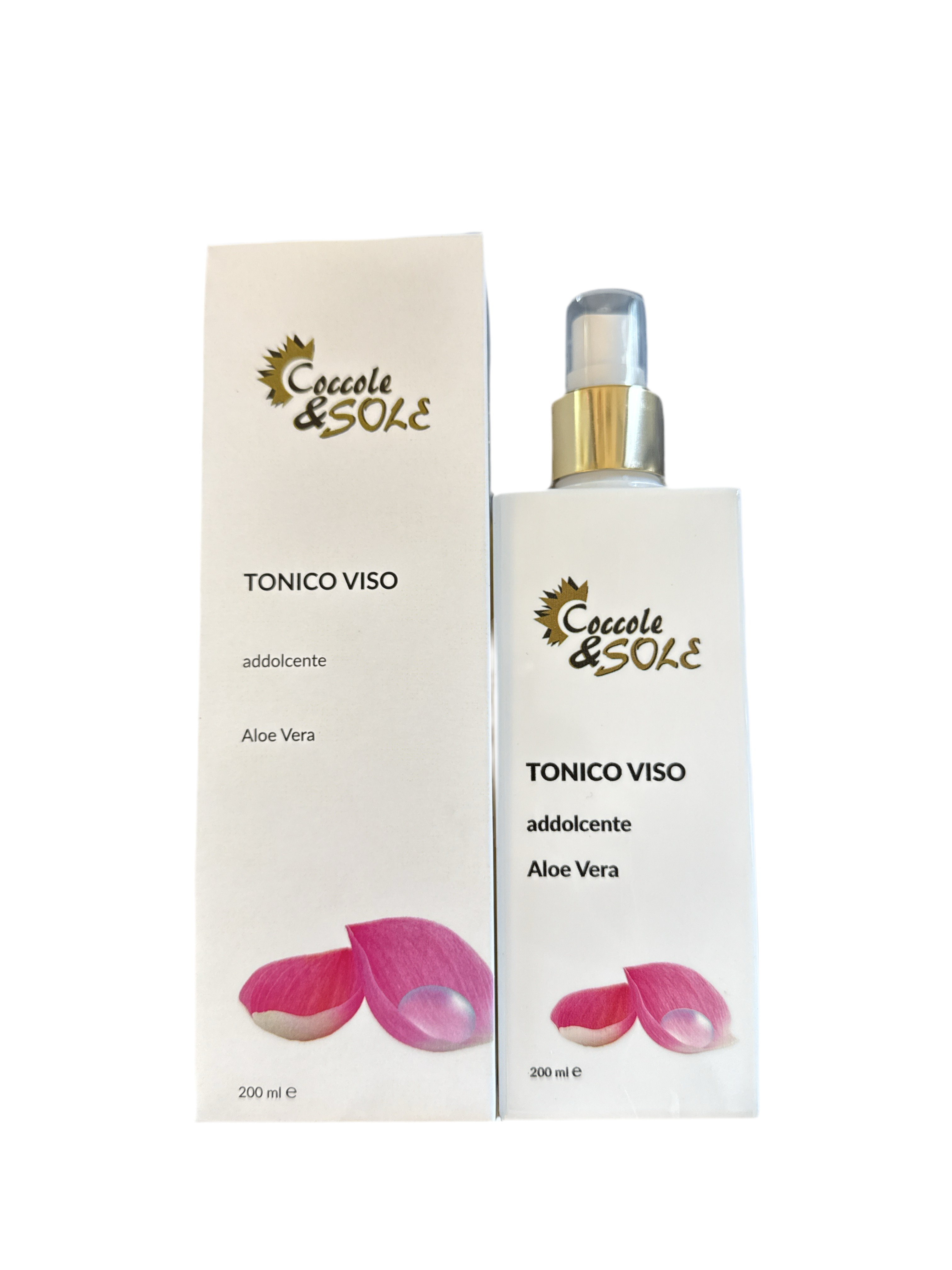 Tonico viso addolcente all'aloe vera
