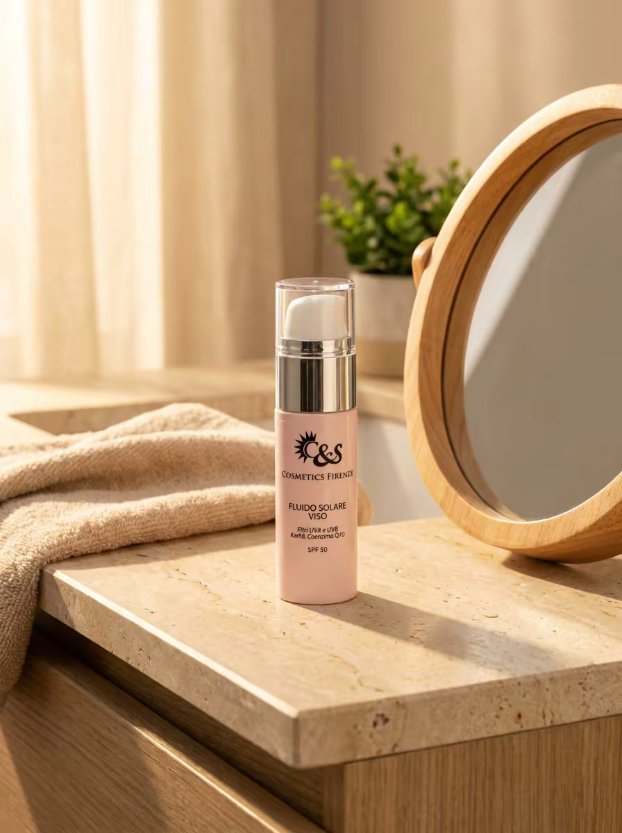 Fluido Solare Antiage SPF 50 C&S Cosmetics Firenze