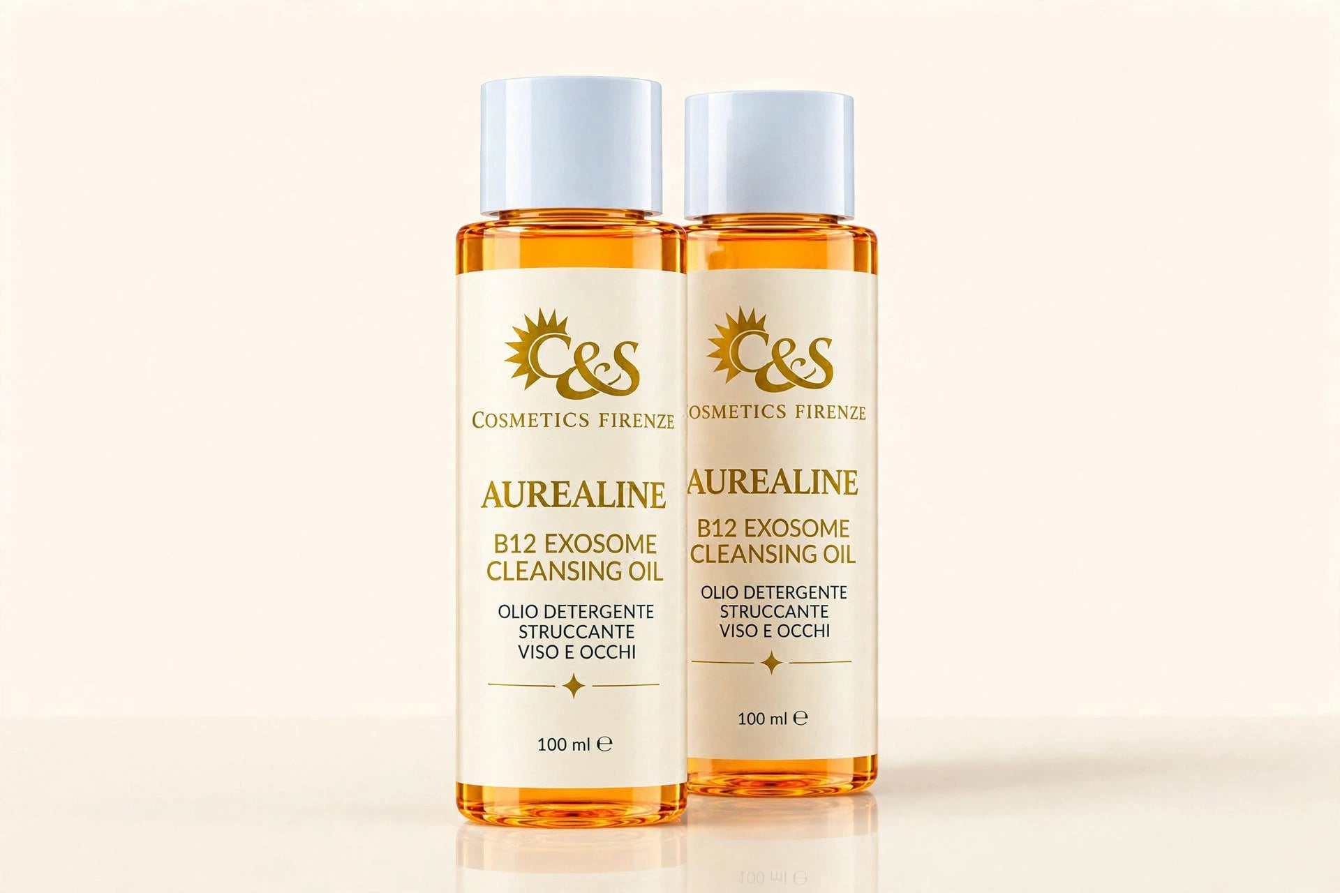 Aurealine B12 Exosome Cleansing Oil – Olio struccante viso e occhi 100 ml