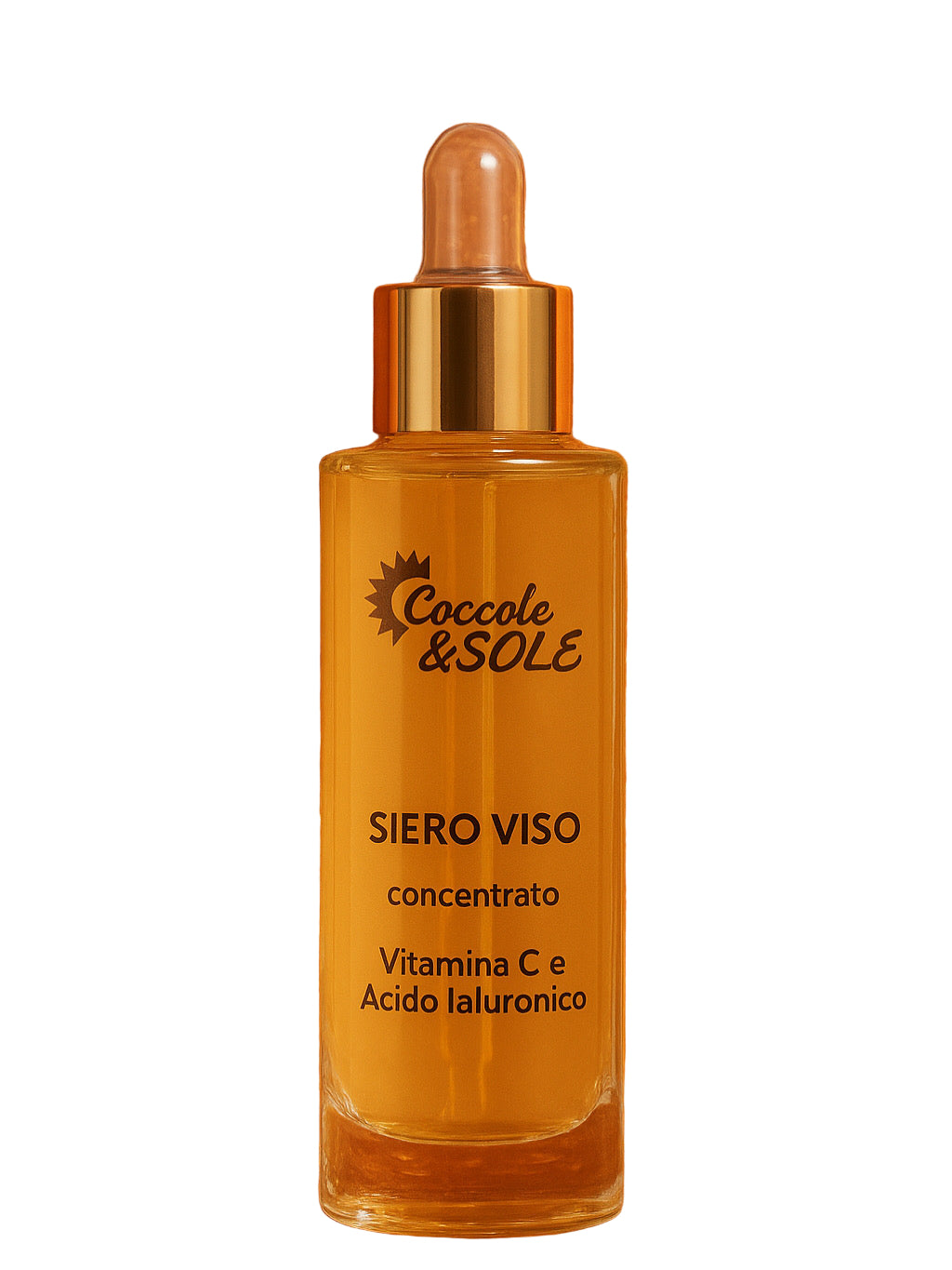Siero viso concentrato vitamina C e acido ialuronico