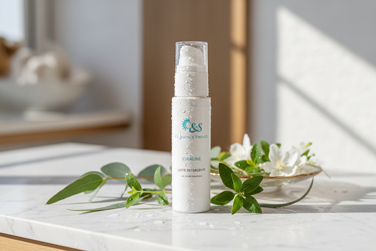 Idraline Latte Detergente - Detergente Viso con Acido Ialuronico