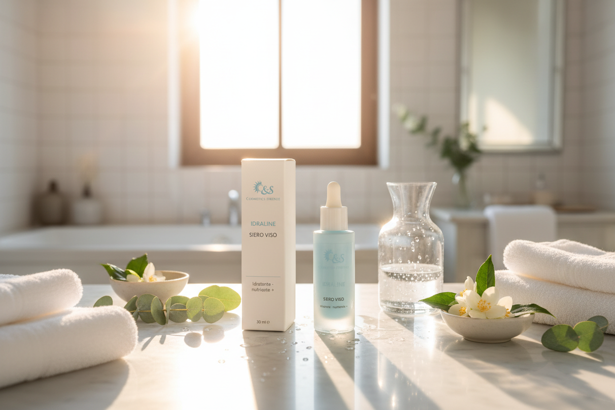 Idraline Siero Viso - Siero Idratante e Nutriente per il Viso