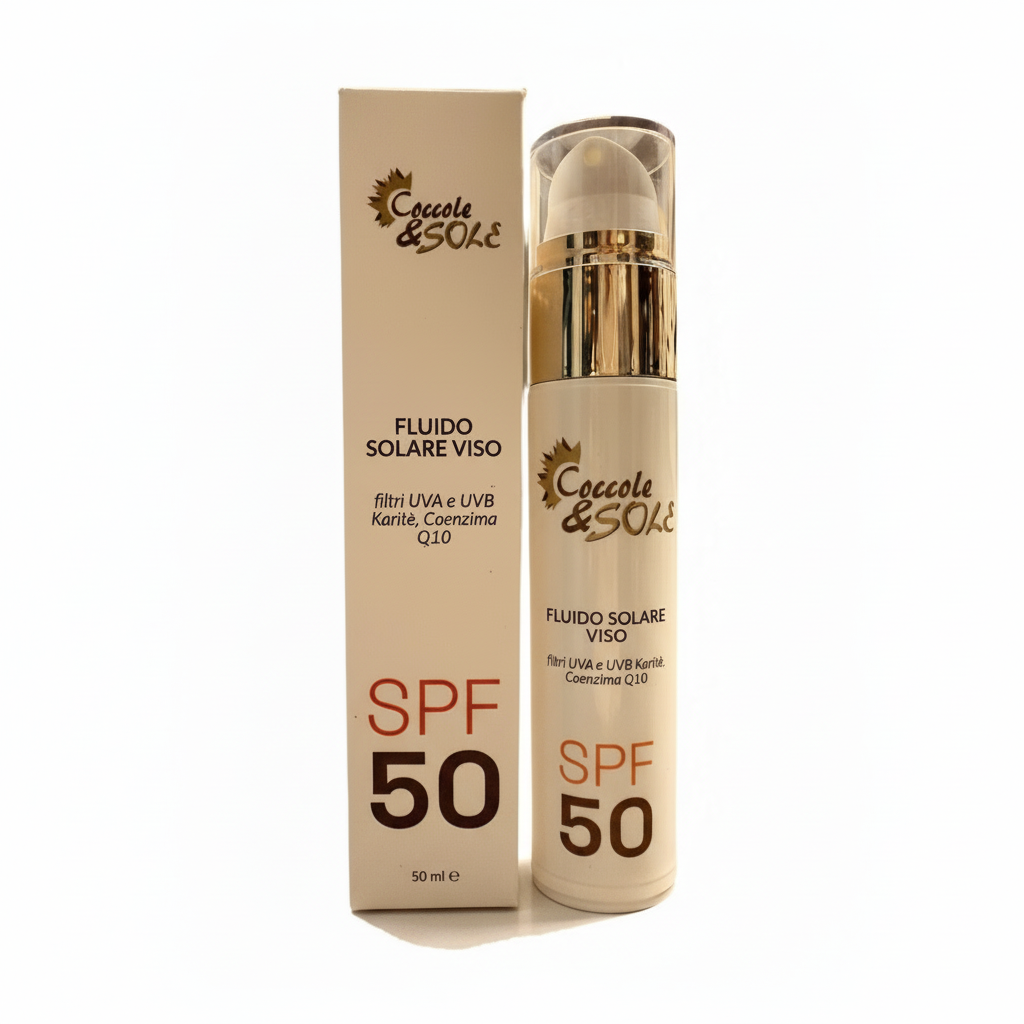 Fluido antieta con spf 50