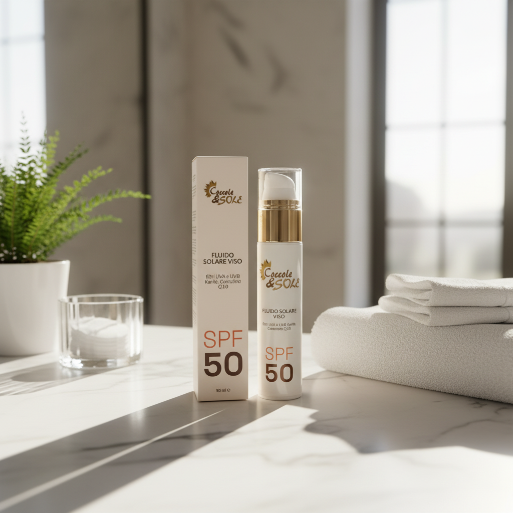 Fluido antieta con spf 50