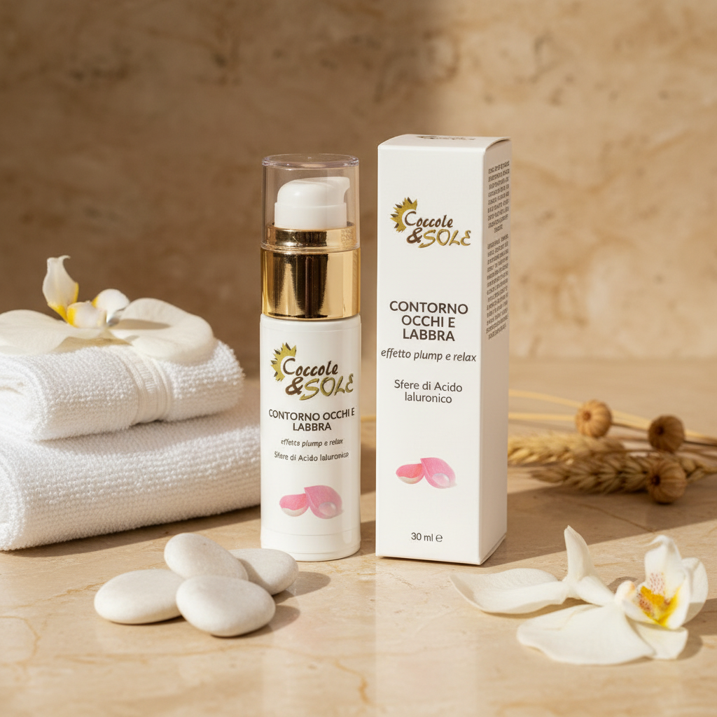 Contorno occhi e labbra effetto carnoso