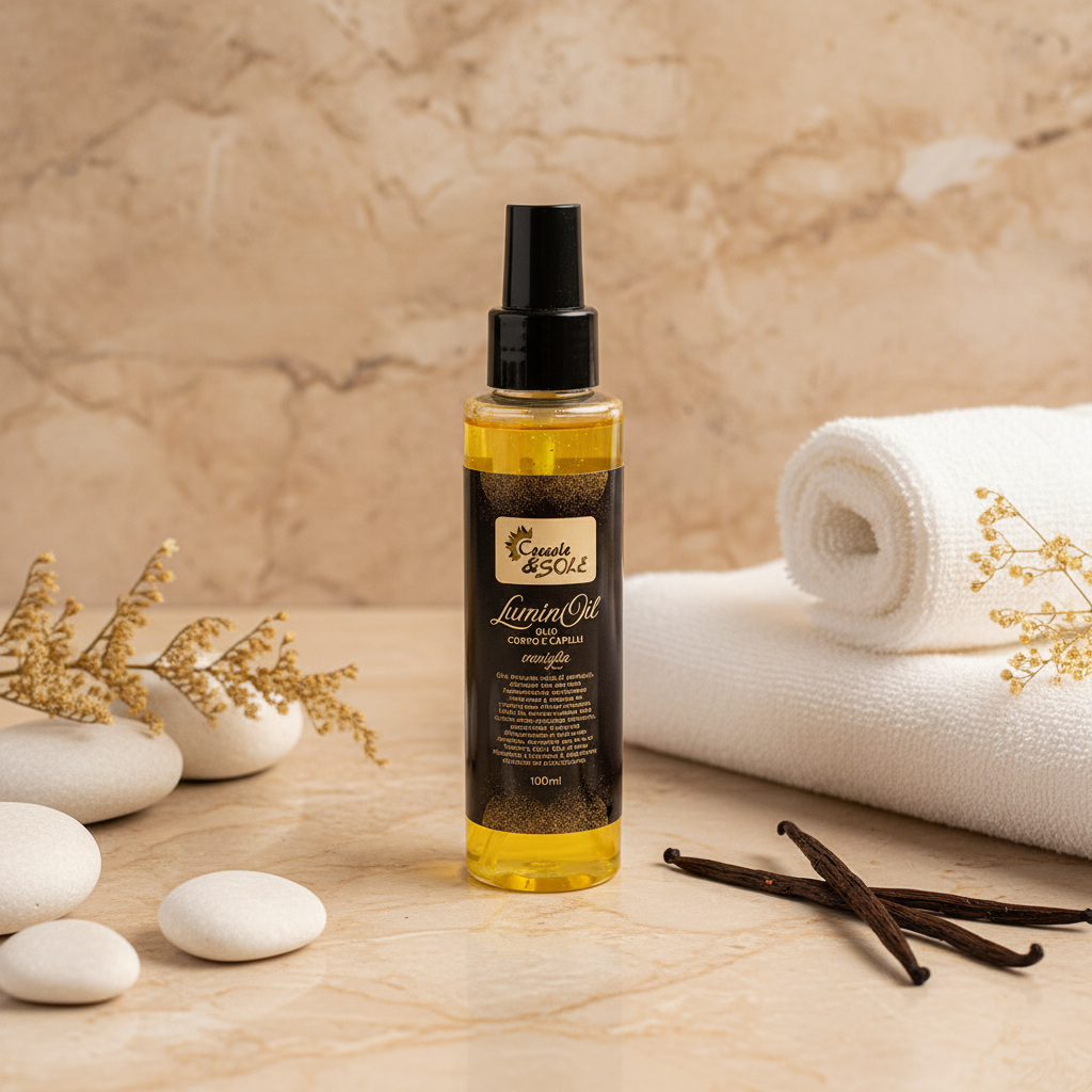 Luminoil Olio corpo e capelli alla vaniglia