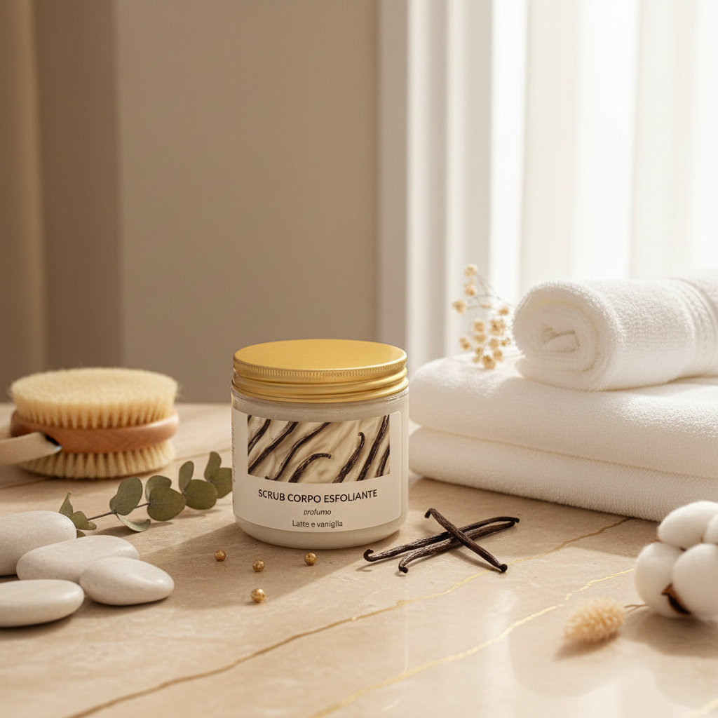 Scrub Corpo Latte e Vaniglia