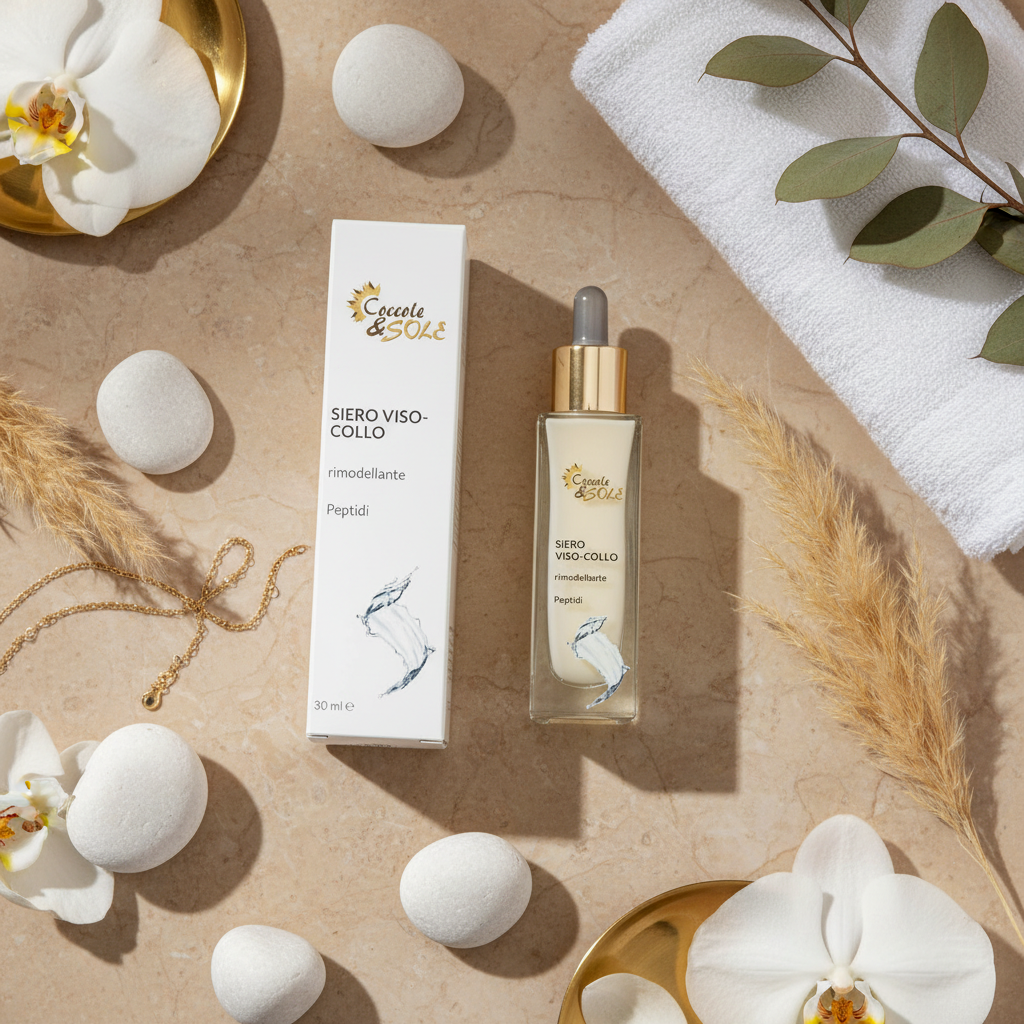 Siero viso collo rimodellante ai peptidi