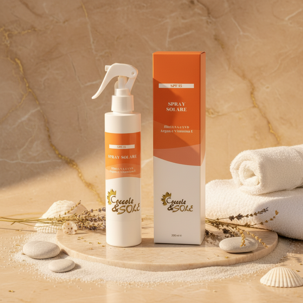 Crema Spray solare Spf15