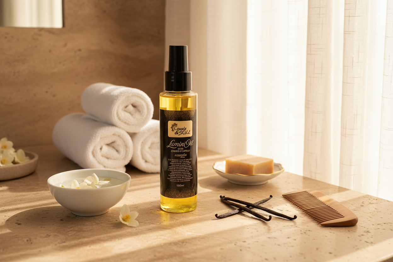 Luminoil Olio corpo e capelli alla vaniglia