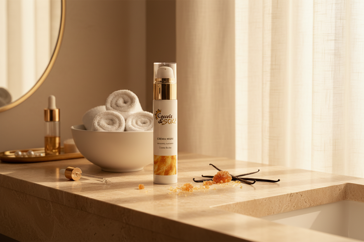 Crema mani nutriente Crème Brûlée