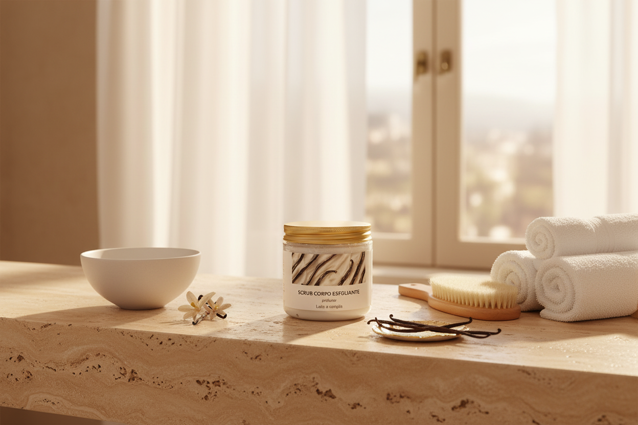 Scrub Corpo Latte e Vaniglia