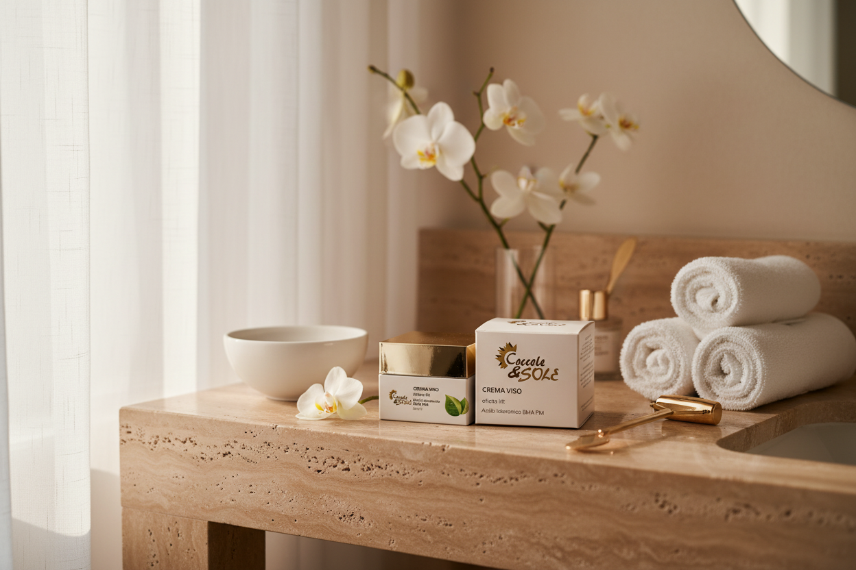 Crema viso effetto lift