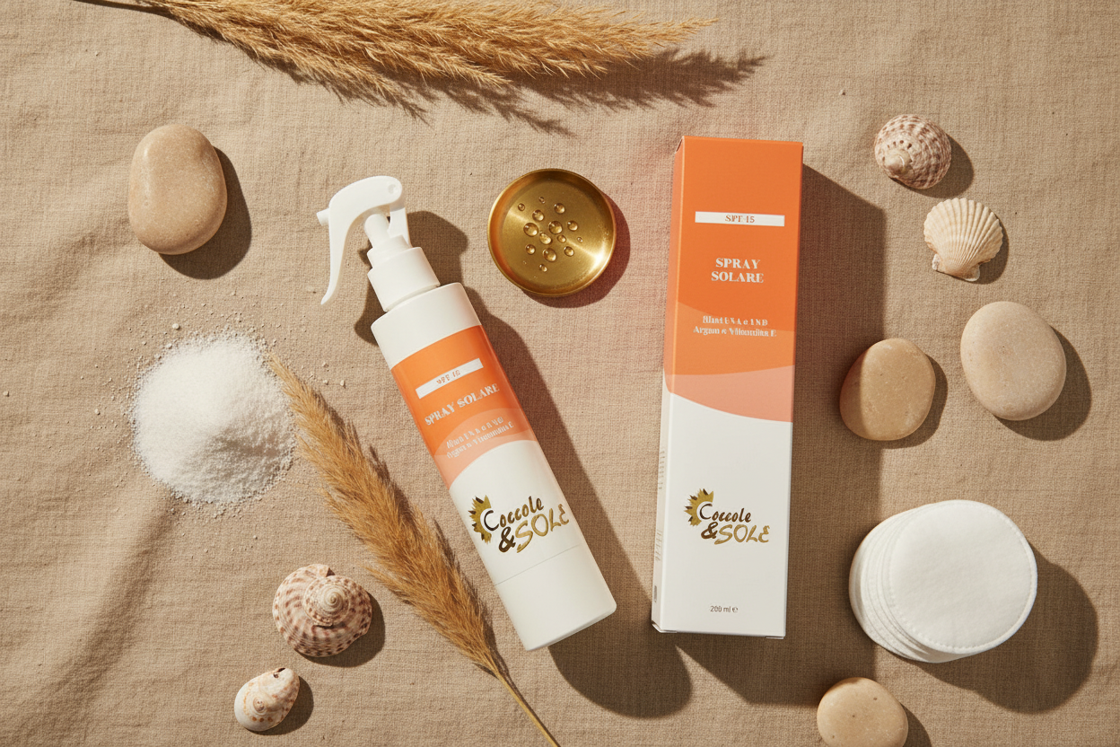 Crema Spray solare Spf15