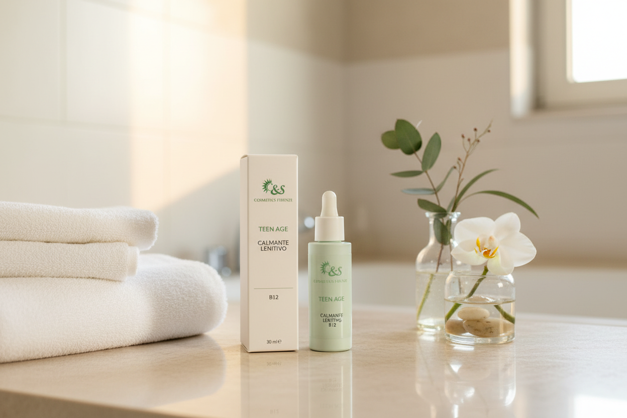 Teen Age Calmante Lenitivo B12 - Siero Viso Lenitivo con Vitamina B12