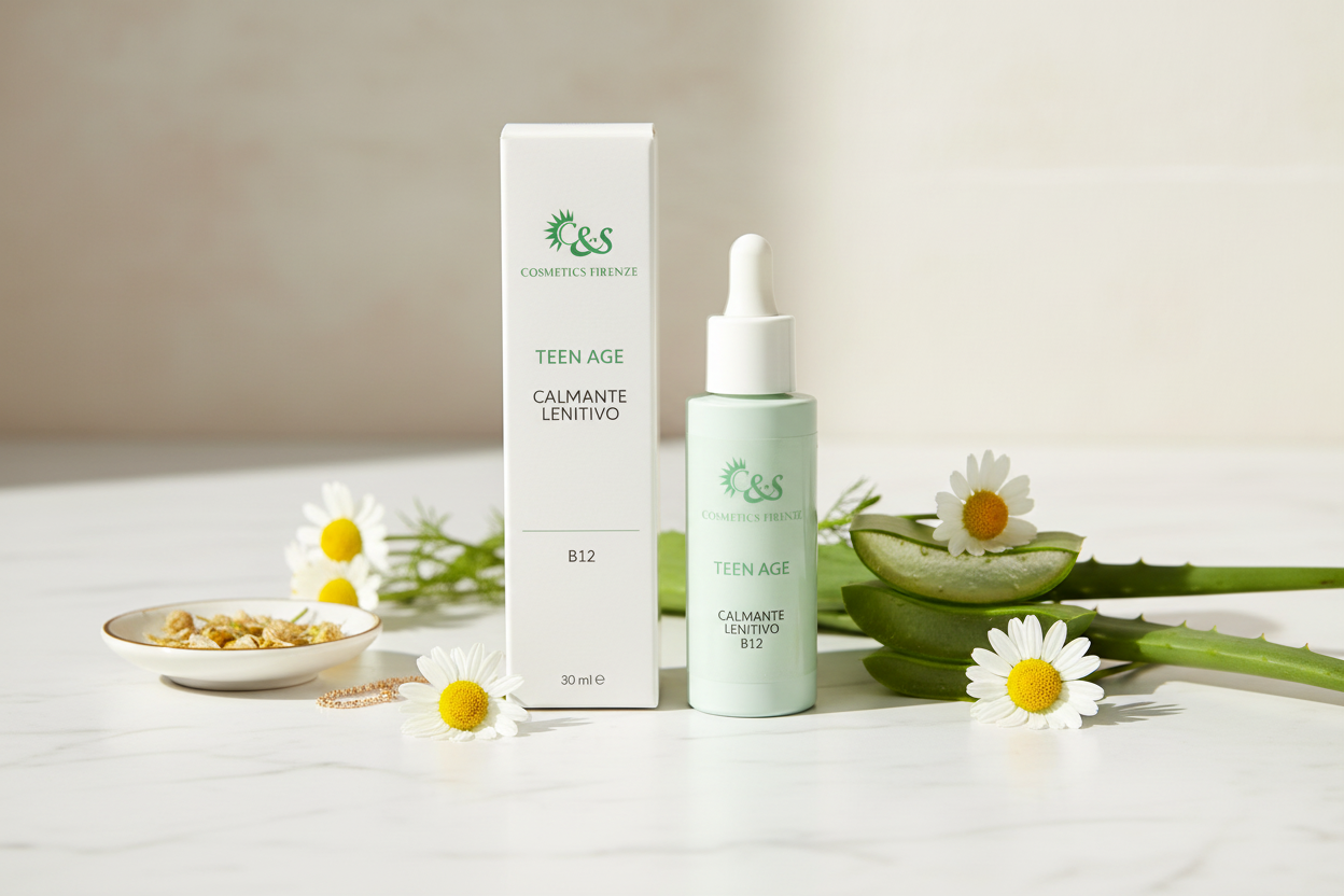 Teen Age Calmante Lenitivo B12 - Siero Viso Lenitivo con Vitamina B12