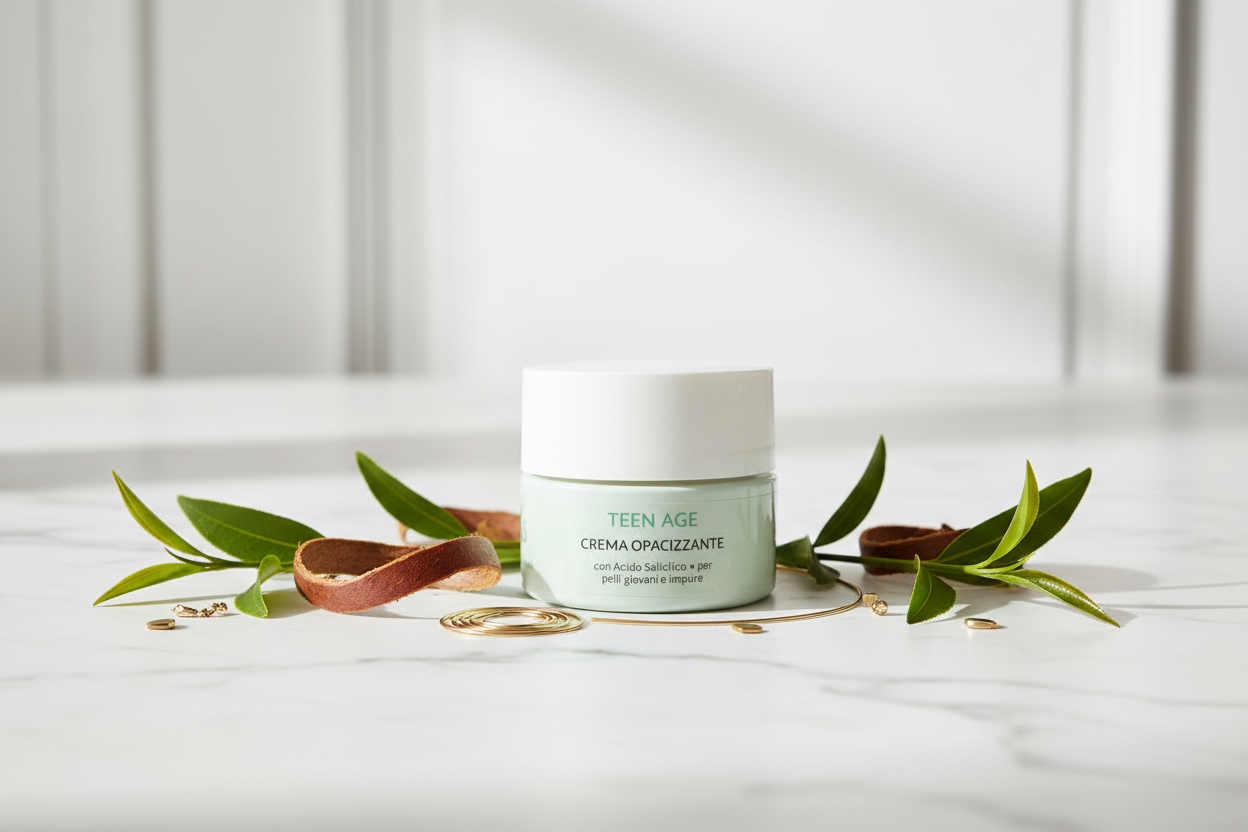 Teen Age Crema Opacizzante - Trattamento Viso con Acido Salicilico